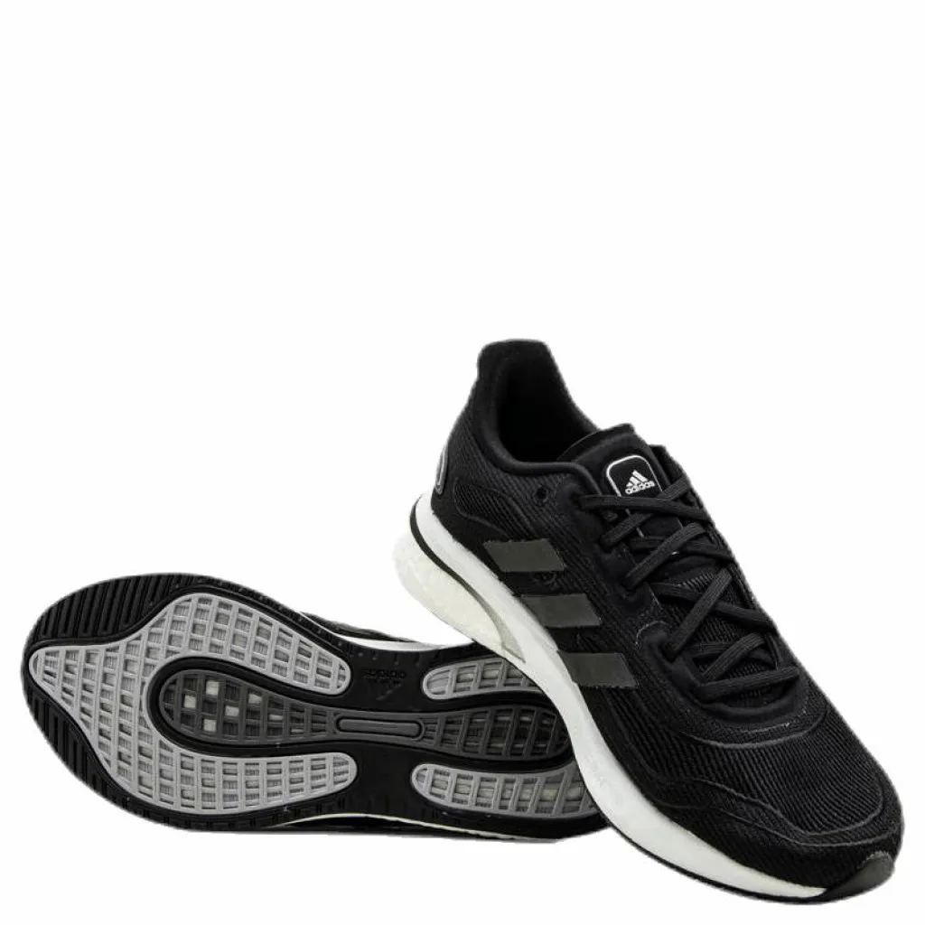 adidas Supernova Shoes Core Black / Grey Six / Silver Metallic Discount