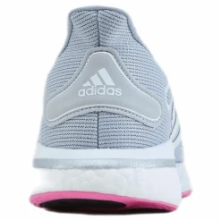 adidas Supernova Shoes Halo Silver / Cloud White / Screaming Pink New