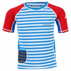Surf Shortsleeve UV Top Blue/Red*Didriksons Clearance