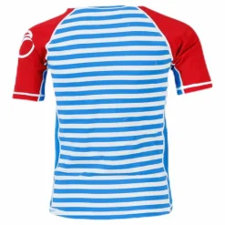 Surf Shortsleeve UV Top Blue/Red*Didriksons Clearance