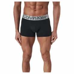 Calvin Klein Sustain Steel Cotton Trunk 3Pk Black Svart Best