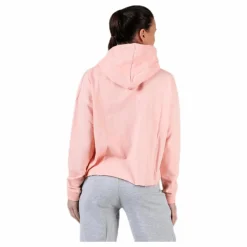 Sweat Hood, Logo Biba Pink*Kappa Hot
