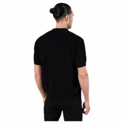 Sweater Short Sleeve Gnesta Black*Dedicated Discount