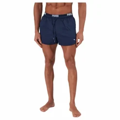 Swim Men Logo Short Length Swi Navy*Puma