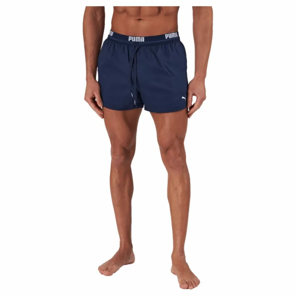 Swim Men Logo Short Length Swi Navy*Puma