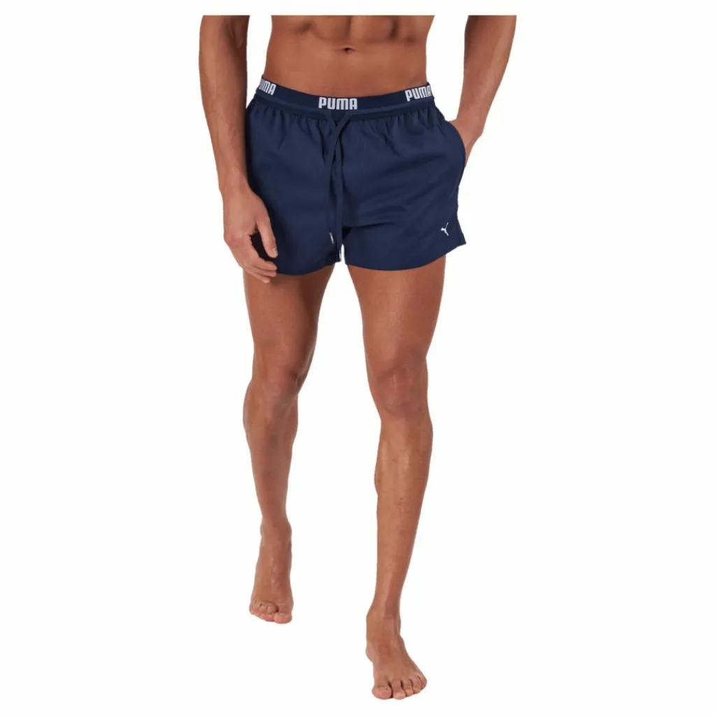 Swim Men Logo Short Length Swi Navy*Puma