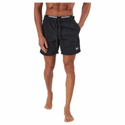 Swim Men Utility Mid Shorts 1p Black*Puma Hot