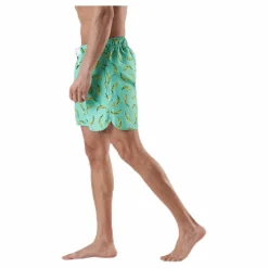 Dedicated Swim Shorts Sandhamn Bananas Green Grön