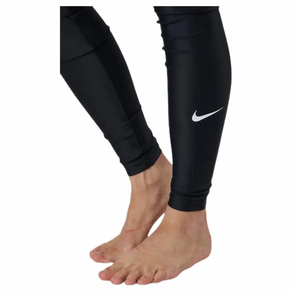 Nike Swim Swim Slim Leggings Black Svart New