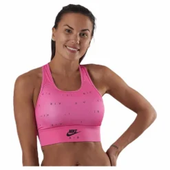 Nike Swoosh Air Bra Print Pink/Black Rosa Outlet