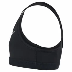 Nike Swoosh Big Kids' (Girls') Sports Bra BLACK/WHITE Svart Discount