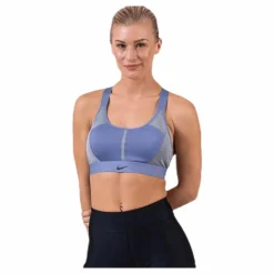 Nike Swoosh City Rdy Bra Blue/Grey Blå New