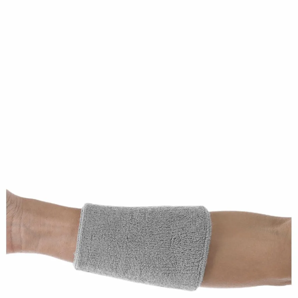 Nike EQ Swoosh Doublewide Wristbands Grey Grå Outlet