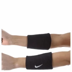 Nike EQ Swoosh Doublewide Wristbands Blue Blå Hot