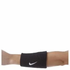 Nike EQ Swoosh Doublewide Wristbands Blue Blå Hot