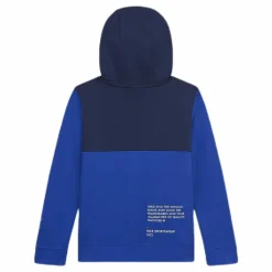 Nike Swoosh Hoodie Junior Blue Blå Discount