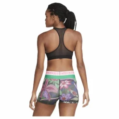 Nike Swoosh Icon Clach Band Bra Pink/Black Flerfärgad