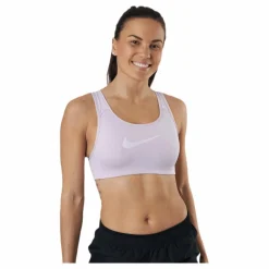 Nike Swoosh Icon Clash Strappy Purple Vit Outlet