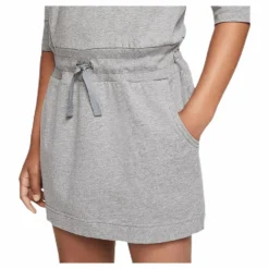 Nike Swoosh Jersey Dress Junior Grey Grå Hot