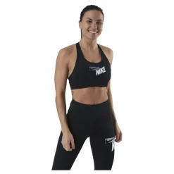 Nike Swoosh Logo Bra Pad Black/Grey Svart Best
