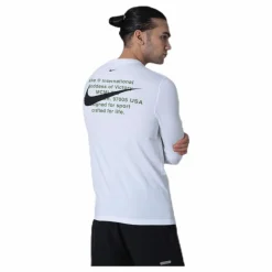 Swoosh Ls Tee White*Nike Sale