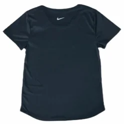 Nike Swoosh Run Top SS Black/Silver Svart Hot