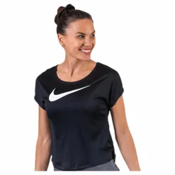 Swoosh Run Top SS White/Black*Nike Clearance