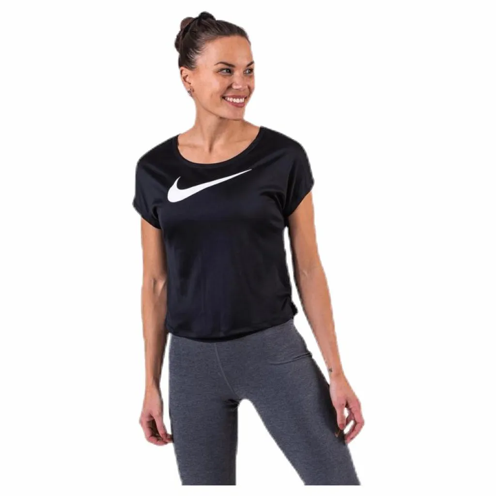 Swoosh Run Top SS White/Black*Nike Clearance
