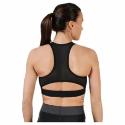 Nike Swoosh Surf to Sport Bra White/Black Svart