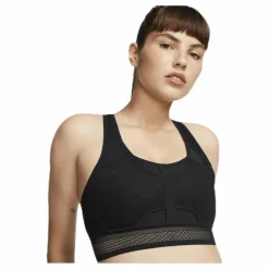 Nike Swoosh Ultrabreathe Bra Black Svart Online