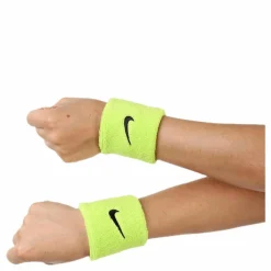 Nike EQ Swoosh Wristband Black/Green Online