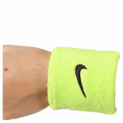 Nike EQ Swoosh Wristband Black/Green Online