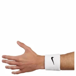 Swoosh Wristband White/Black*Nike EQ Outlet