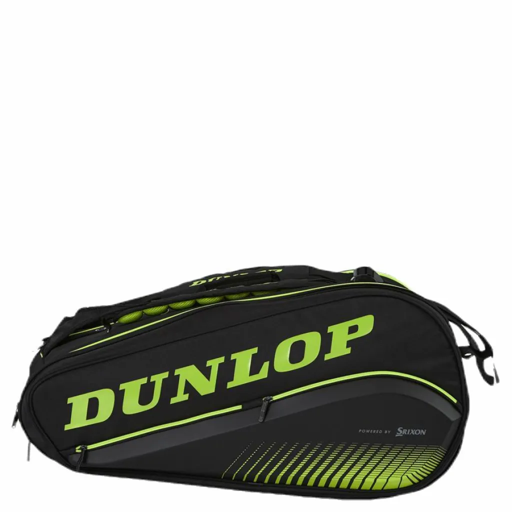 Dunlop SX Performance 12 Racket Thermo Black/Yellow Svart och Gul Clearance