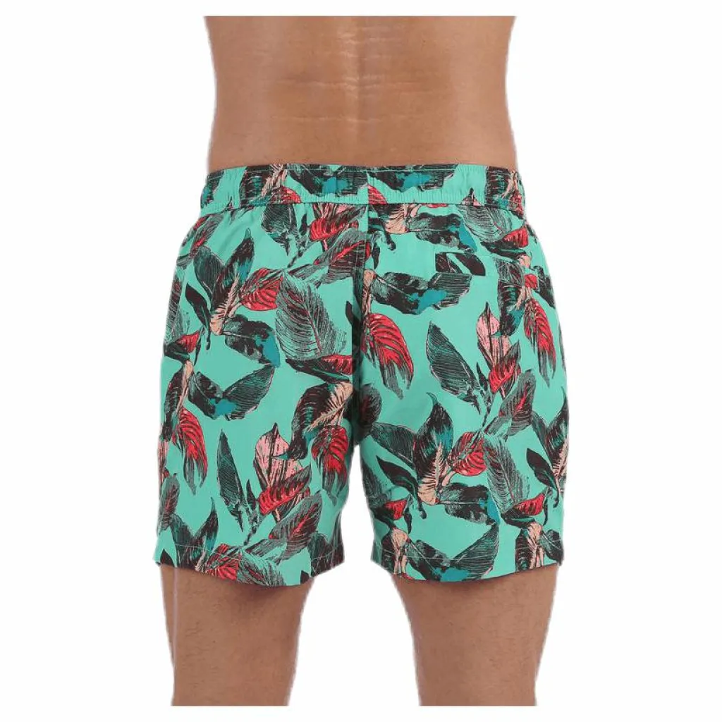 Björn Borg Sylvester Swimshorts Blue/Pink/Green Blå, Rosa och Grön Best