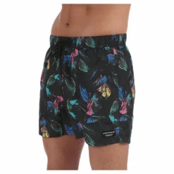 Björn Borg Sylvester Swimshorts Pink/Blue/Black Rosa, Blå och Svart Clearance