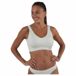 Symmi Rib Bra Top 2-Pack White*Pieces Discount