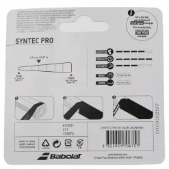 Syntec Pro 1-pack Black/yellow*Babolat Clearance