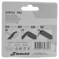Syntec Pro 1-Pack white*Babolat Best