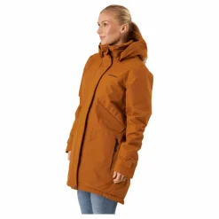 Didriksons Tanja Wns Parka 6 Orange Brun Outlet