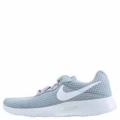 Nike Tanjun Women's Shoes WOLF GREY/WHITE-BARELY VOLT-BLACK Grå Discount