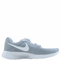 Nike Tanjun Women's Shoes WOLF GREY/WHITE-BARELY VOLT-BLACK Grå Discount
