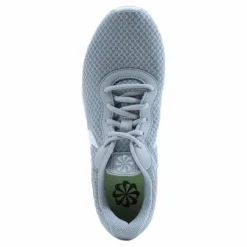 Nike Tanjun Women's Shoes WOLF GREY/WHITE-BARELY VOLT-BLACK Grå Discount