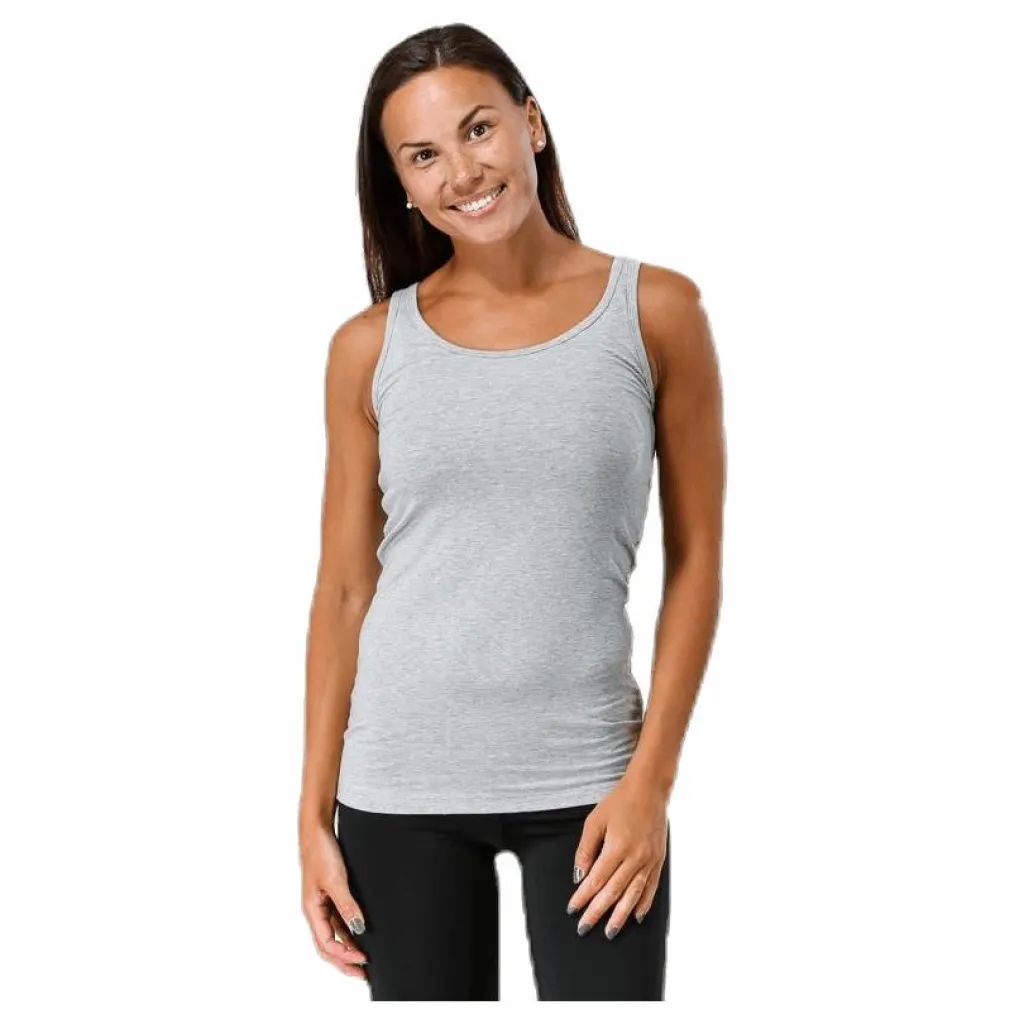 Bread & Boxers Tank Grey Grå Sale