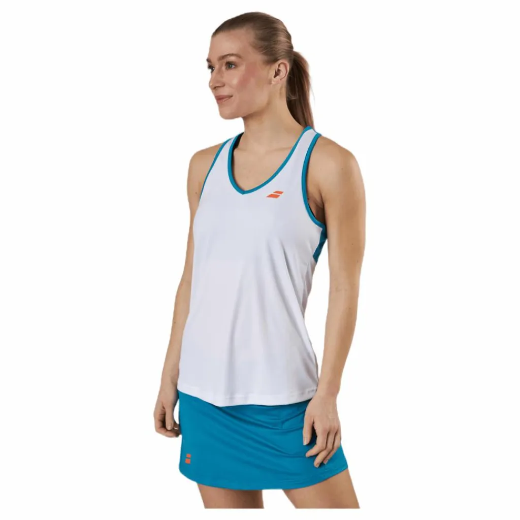 Tank Top Play Blue/White*Babolat Discount