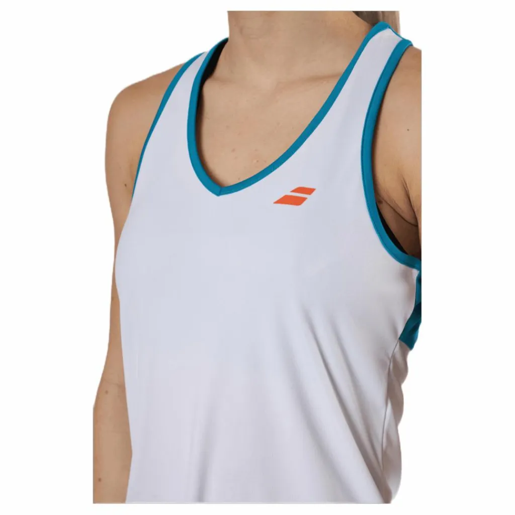 Tank Top Play Blue/White*Babolat Discount