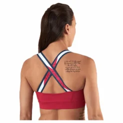 Tape Bra Medium Impact Pink*Tommy Hilfiger Sport Hot
