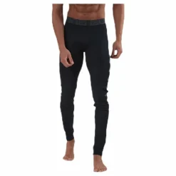 Tape Merino Wool Pants Black*Bula Discount