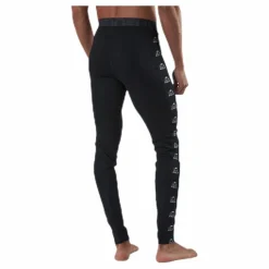 Tape Merino Wool Pants Black*Bula Discount