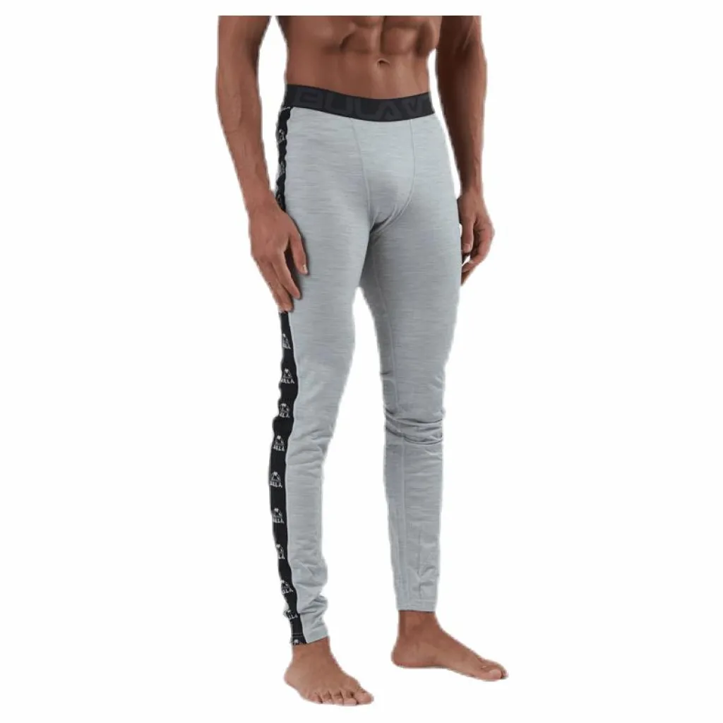 Bula Tape Merino Wool Pants Grey Grå
